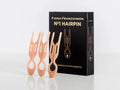 FIONA FRANCHIMON Nº 1 HAIRPIN ROSE 3PC