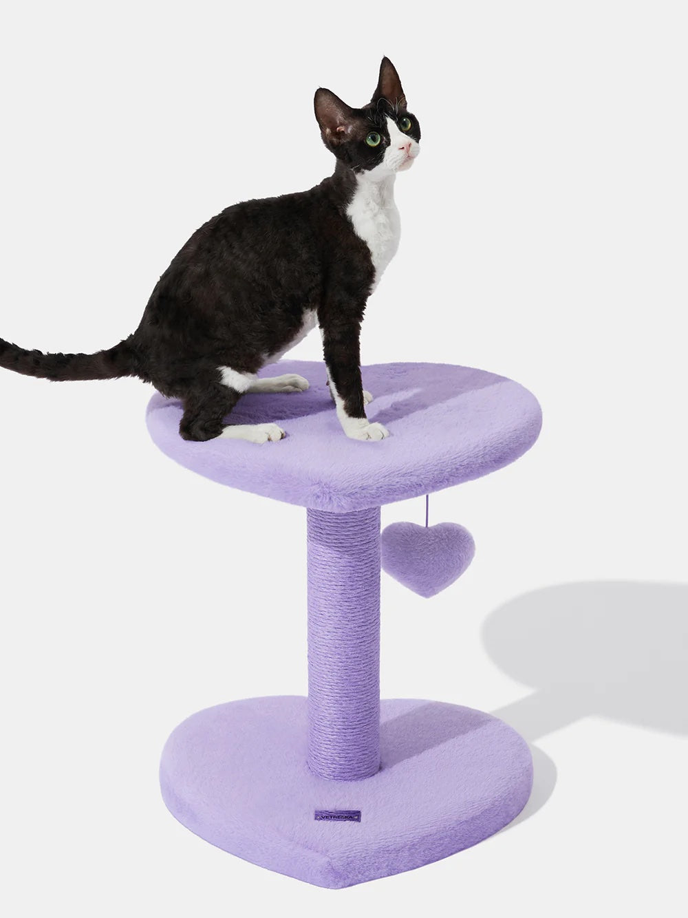 VETRESKA HEARTPURRPLE CAT CLIMBER - 2 PLATFORMS