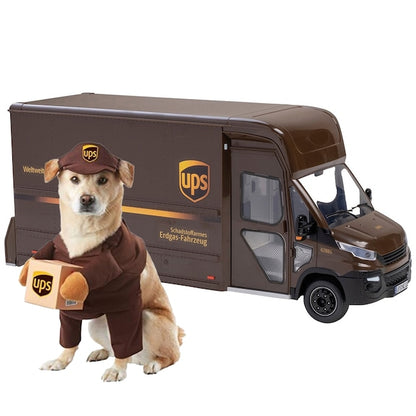 UPS Delivery Dog Costume