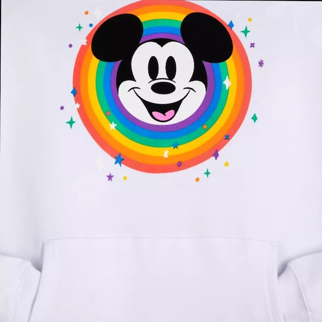Disneyland Disney Pride Collection Mickey Mouse Pullover Hoodie
