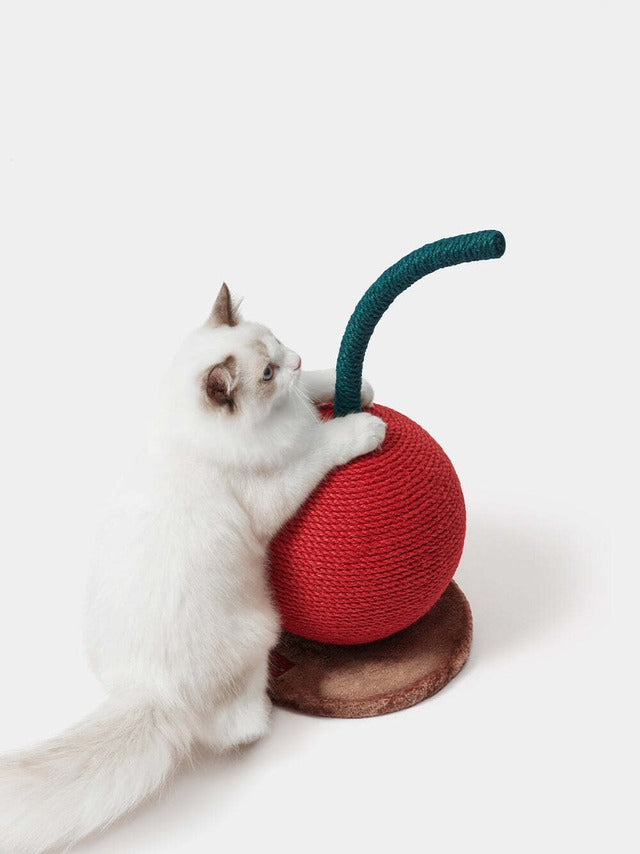VETRESKA CHERRY CAT SCRATCHING BALL