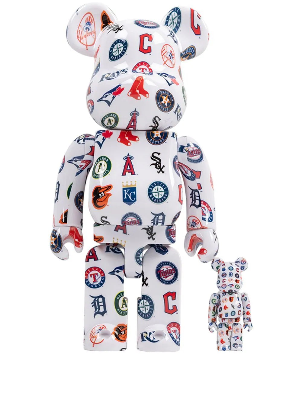 Limited Edition BE@RBRICK Bearbrick MLB American League
