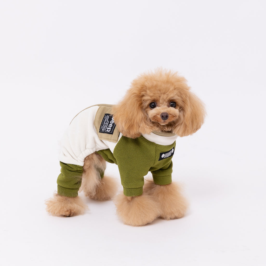 Official Licensed Jeep Fleece Zip Romper