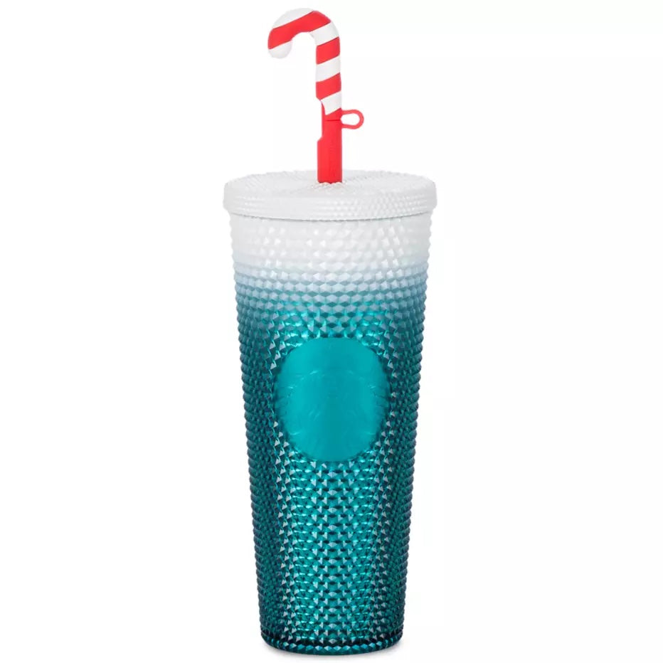 Disneyland Mickey Mouse Holiday Starbucks Tumbler with Straw