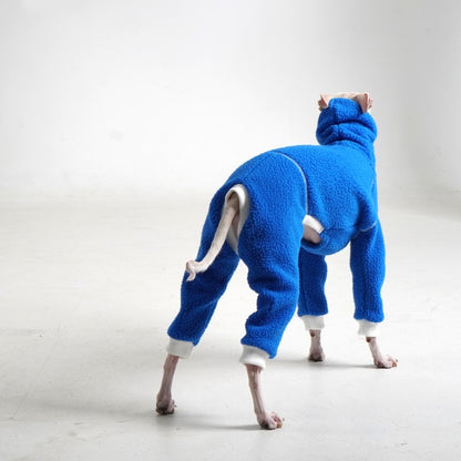 hosh Racer Fleece Romper Blue