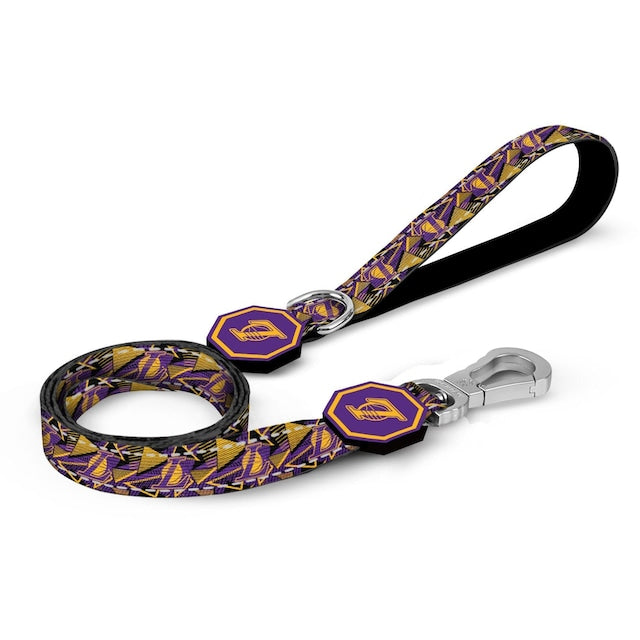 NBA Licensed LOS ANGELES LAKERS X FRESH PAWZ Dog Leash