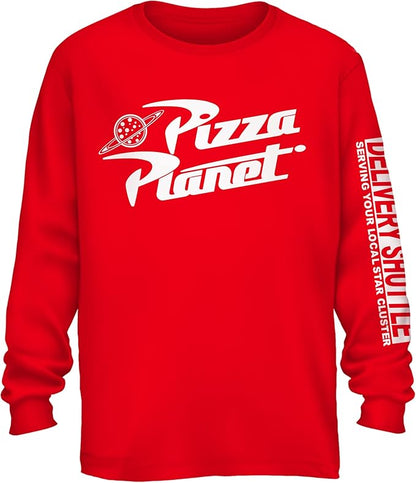 Disney Pixar Toy Story Pizza Planet Delivery Express Long Sleeve T-Shirt