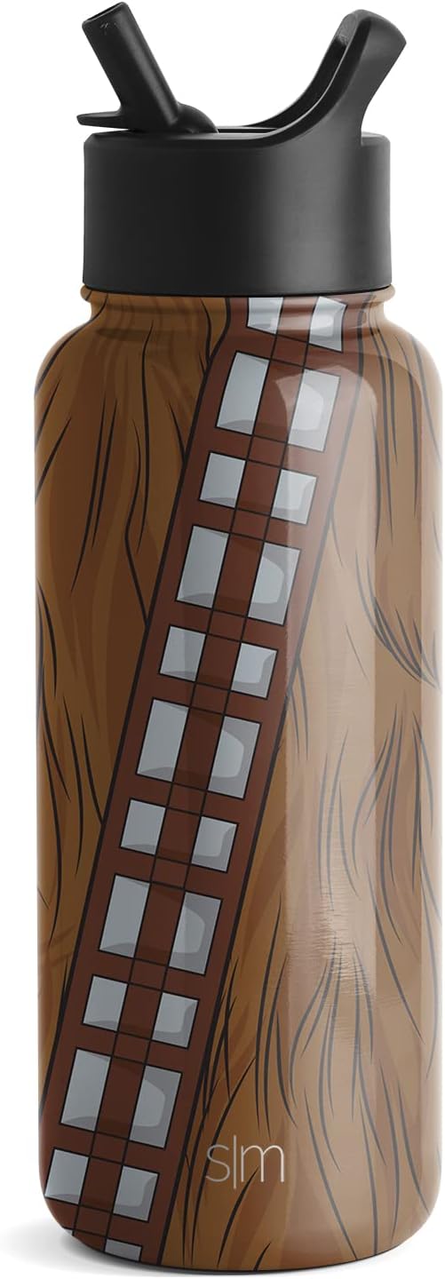 DC Comics&Marvel Simple Modern Summit Water Bottle with Straw Lid- 32oz