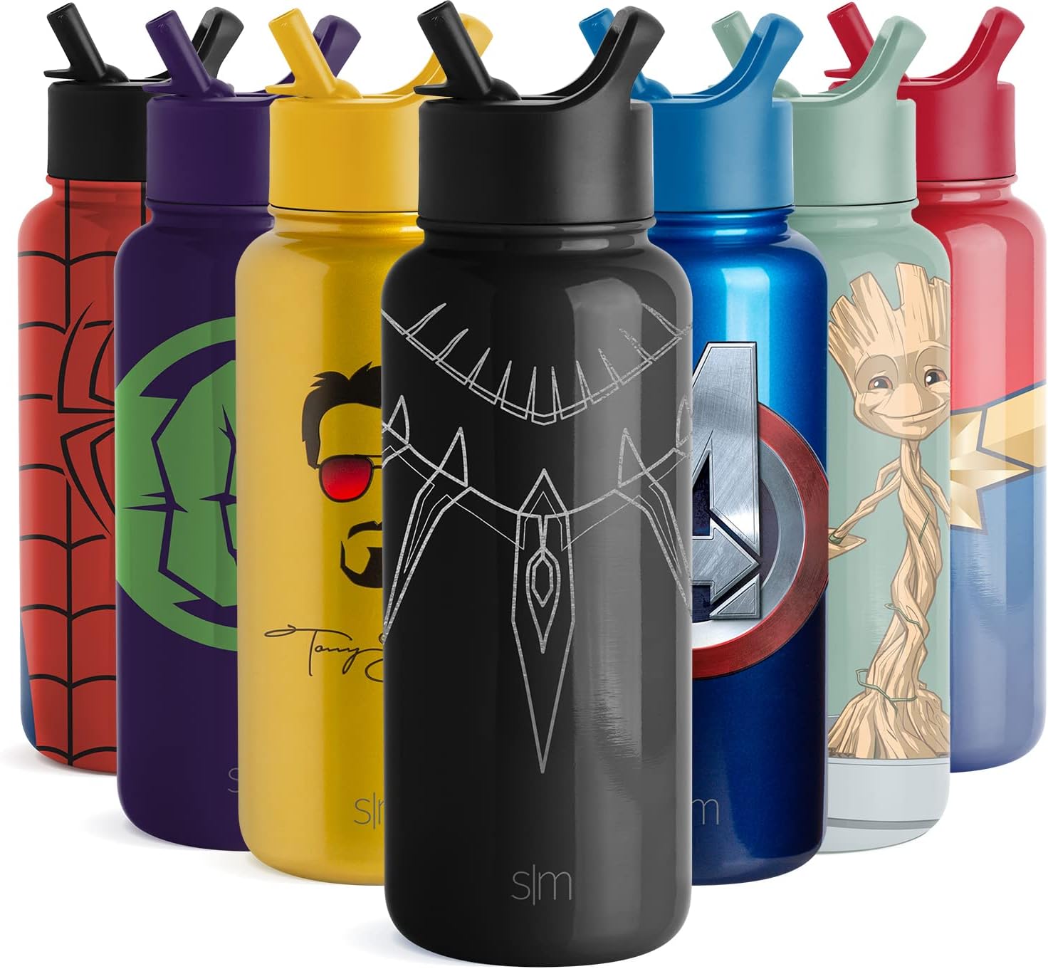 STARWARS Simple Modern Summit Water Bottle with Straw Lid- 32oz