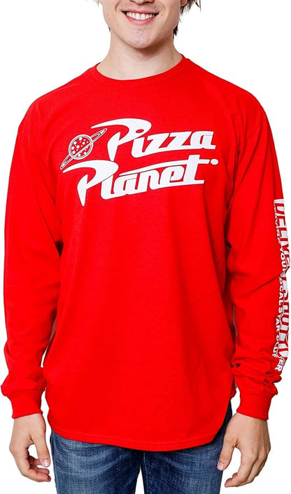 Disney Pixar Toy Story Pizza Planet Delivery Express Long Sleeve T-Shirt