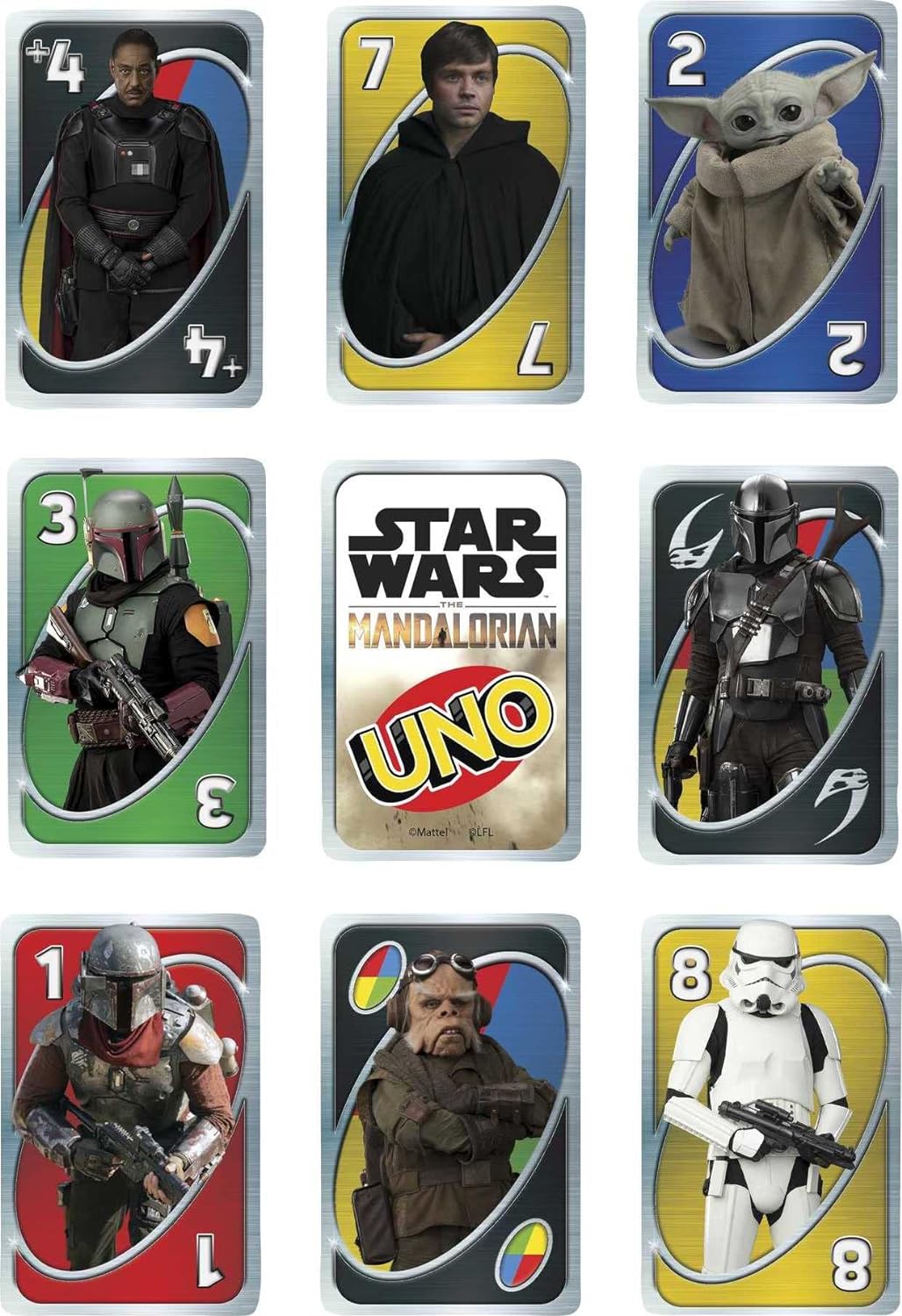 UNO Star Wars the Mandalorian Card Game