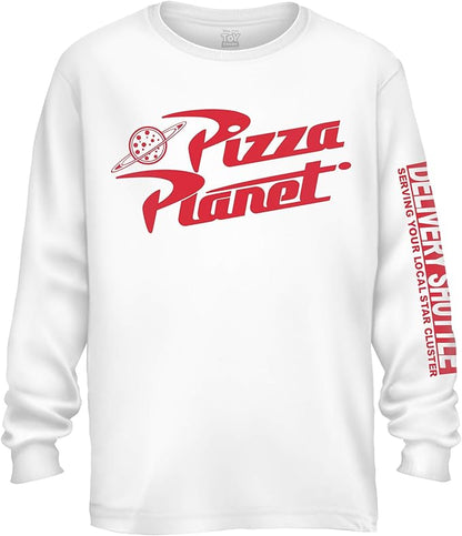 Disney Pixar Toy Story Pizza Planet Delivery Express Long Sleeve T-Shirt