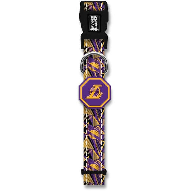 NBA Licensed LOS ANGELES LAKERS X FRESH PAWZ Dog Collar