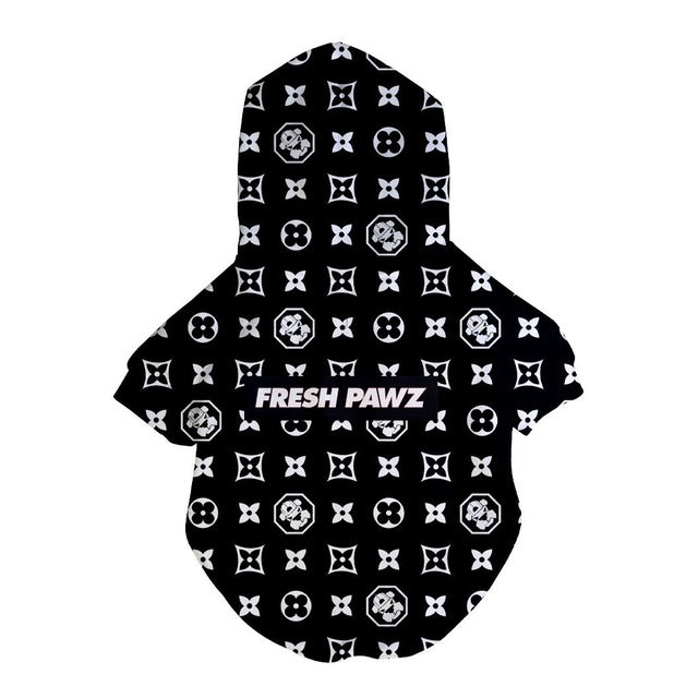 FRESH PAWZ-MONOGRAM HYPE HOODIE