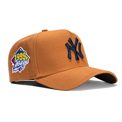 NEW ERA MLB 9FORTY A-FRAME NEW YORK YANKEES 1999 WORLD SERIES PATCH SNAPBACK
