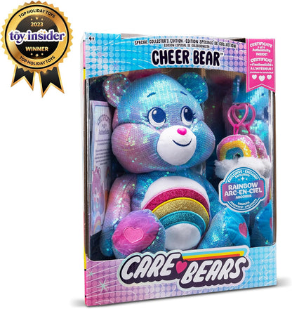 Care Bears Sequin Plush Cheer Bear Special Collector's Edition