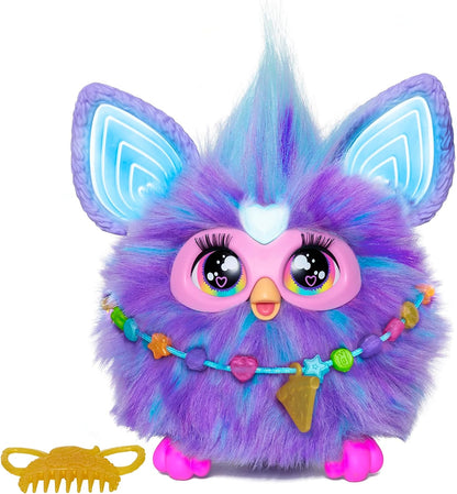 Furby With Fashion Accessories English Coral Purple