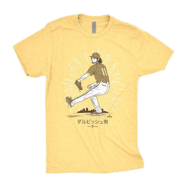 MLBPA Official San Diego Padres Anime Yu T-Shirt Roto Wear