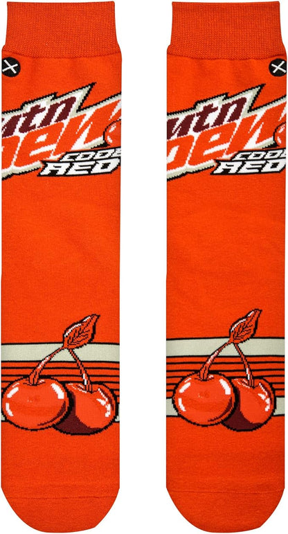 Odd Sox Mountain Dew Code Red Socks