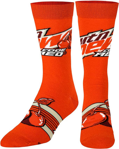 Odd Sox Mountain Dew Code Red Socks