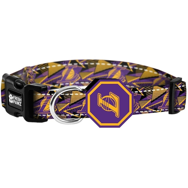 NBA Licensed LOS ANGELES LAKERS X FRESH PAWZ Dog Collar