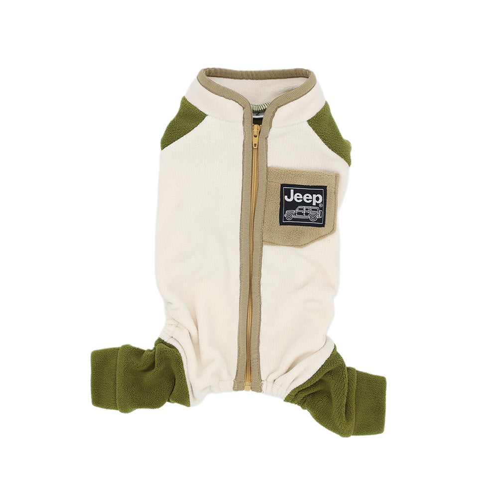 Official Licensed Jeep Fleece Zip Romper