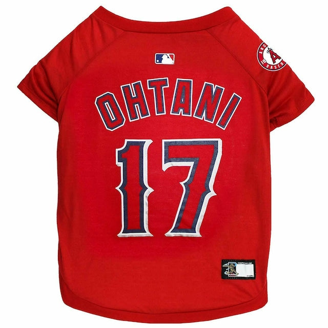 MLB Licensed Shohei Ohtani Dog&Cat Mesh Jersey