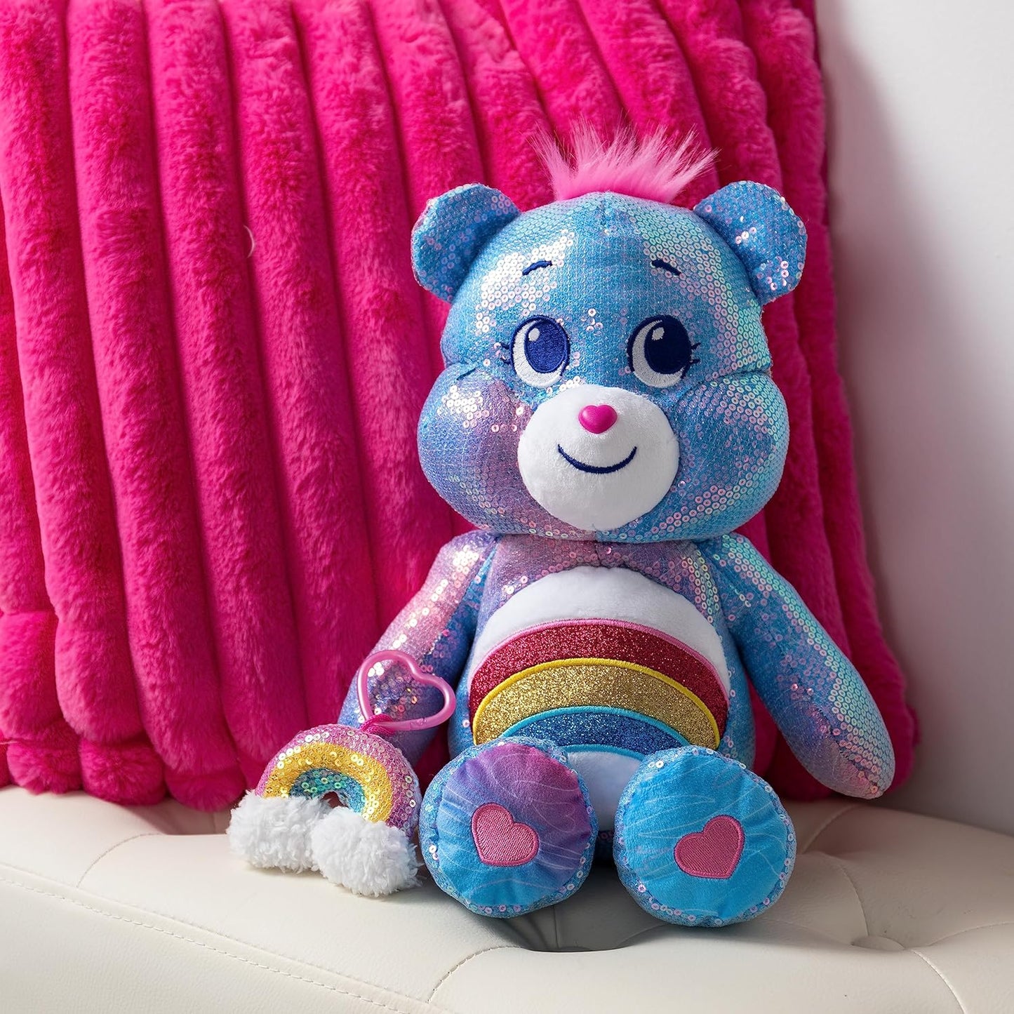 Care Bears Sequin Plush Cheer Bear Special Collector's Edition
