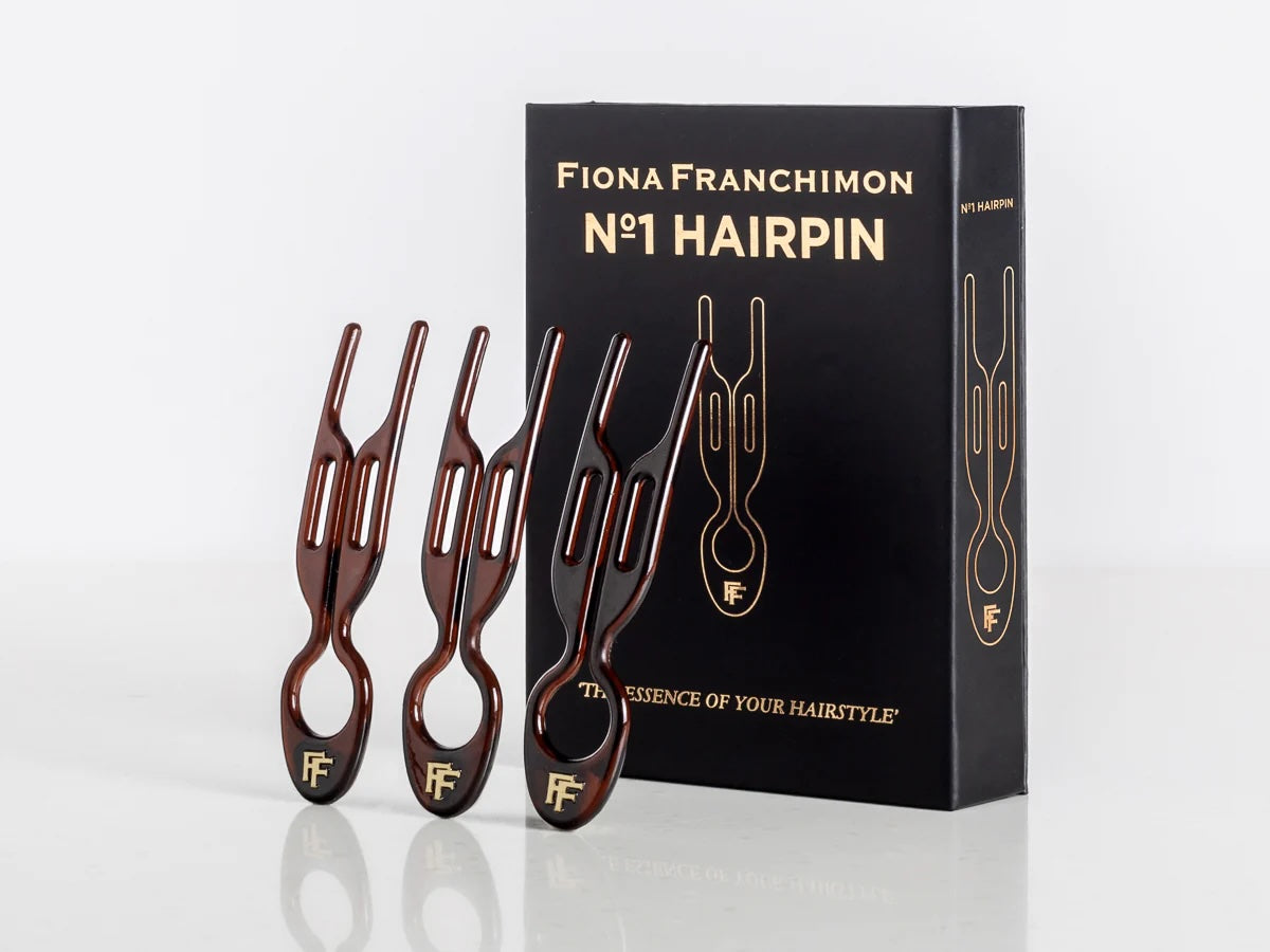 FIONA FRANCHIMON Nº 1 HAIRPIN BROWN 3PC