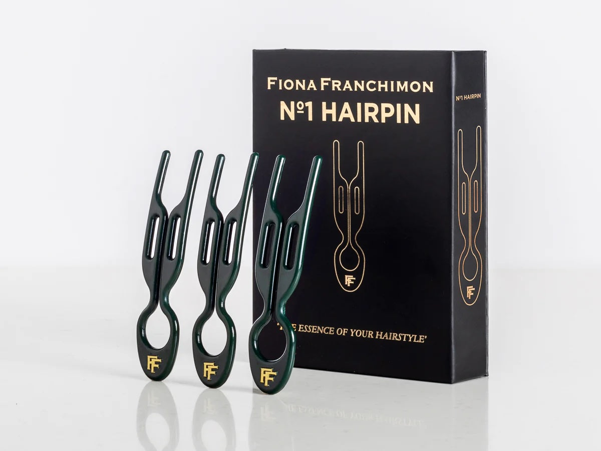 FIONA FRANCHIMON Nº 1 HAIRPIN EMERALD GREEN