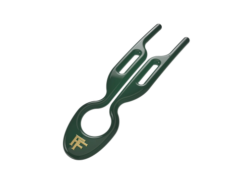 FIONA FRANCHIMON Nº 1 HAIRPIN EMERALD GREEN