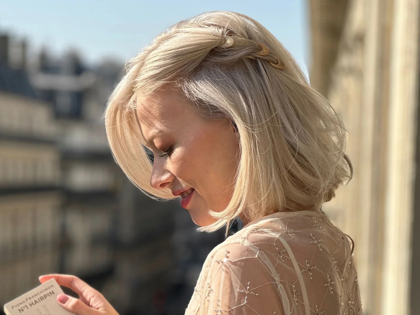 FIONA FRANCHIMON Nº 1 HAIRPIN PARIS COLLECTION