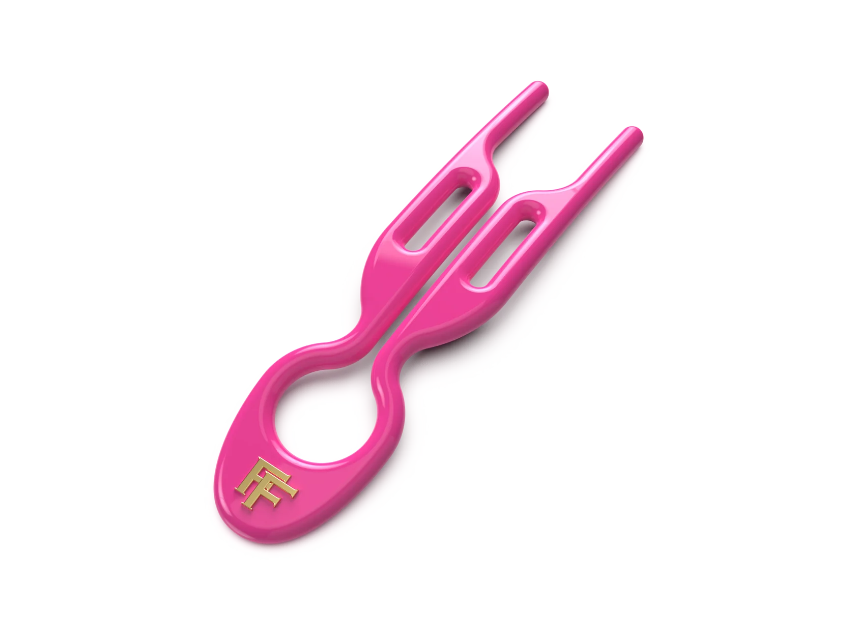 FIONA FRANCHIMON Nº 1 HAIRPIN STRAWBERRY PINK 3PC