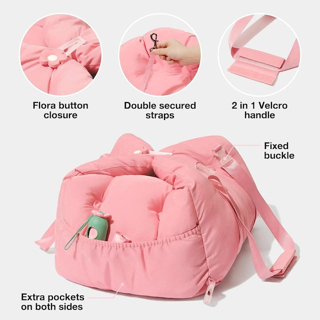 VETRESKA FLORA CAR SEAT PET CARRIER