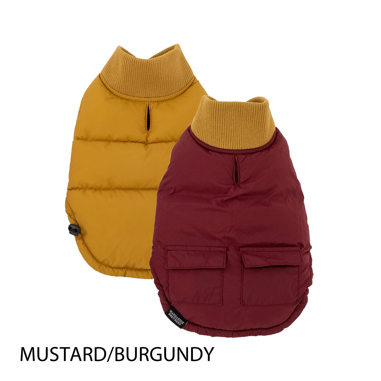 MANDARINE BROTHERS REVERSIBLE DOWN VEST