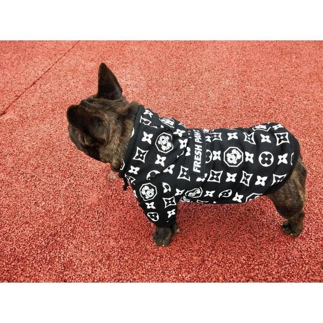 FRESH PAWZ-MONOGRAM HYPE HOODIE