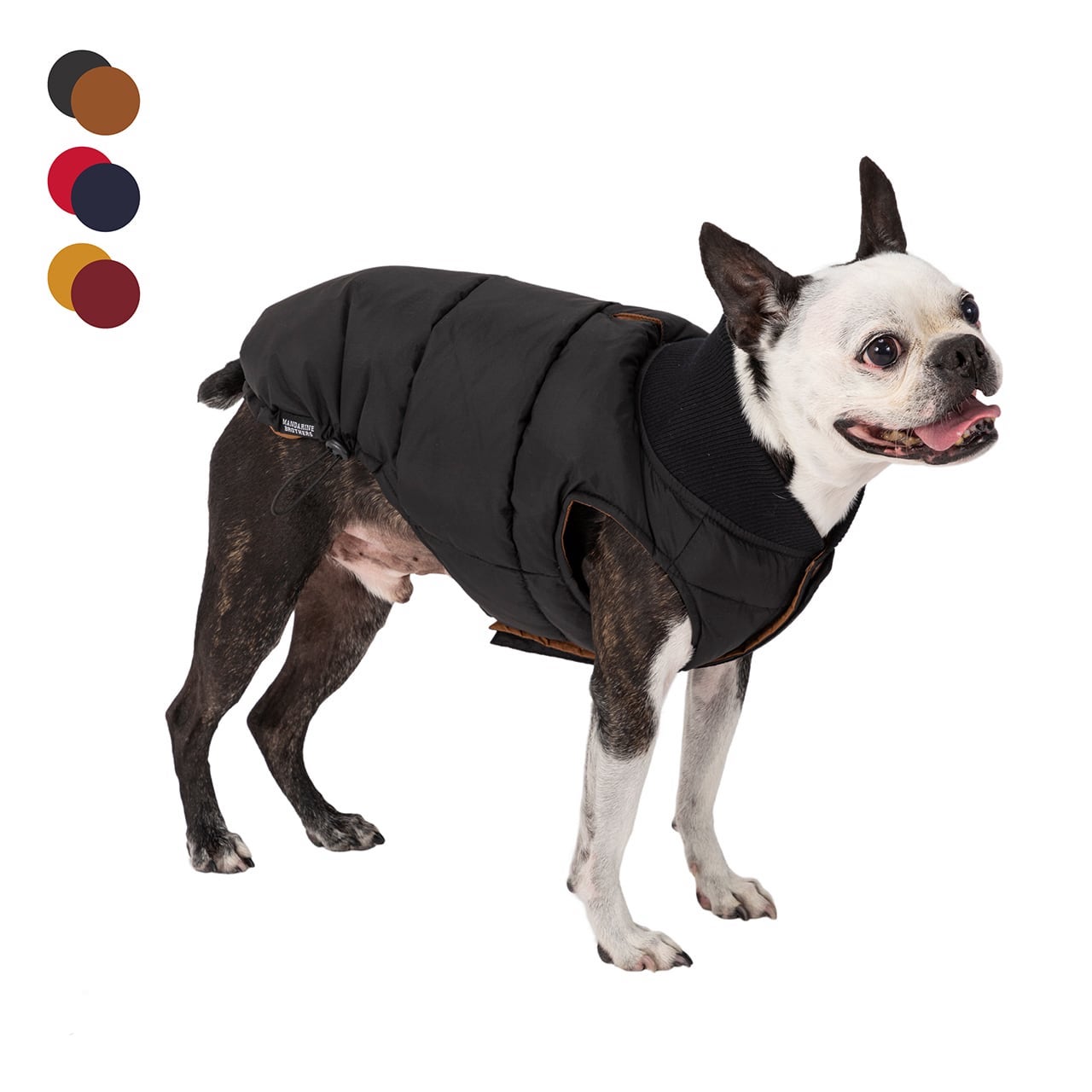 MANDARINE BROTHERS REVERSIBLE DOWN VEST