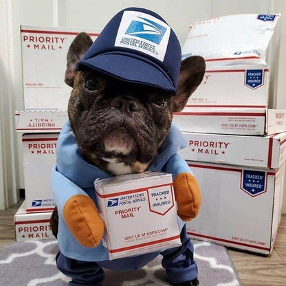 USPS Delivery Dog Costume