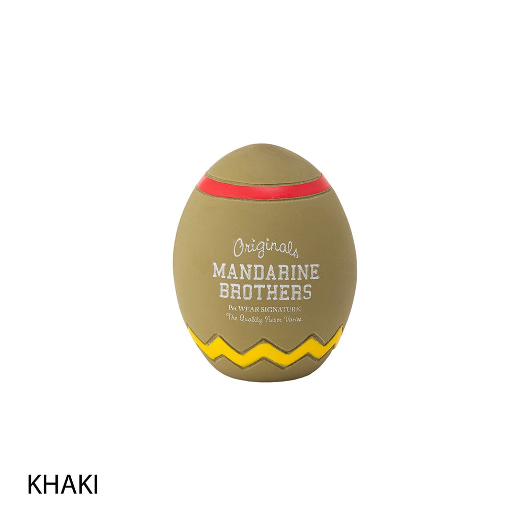 MANDARINE BROTHERS LATEX ZIGZAG EGG TOY