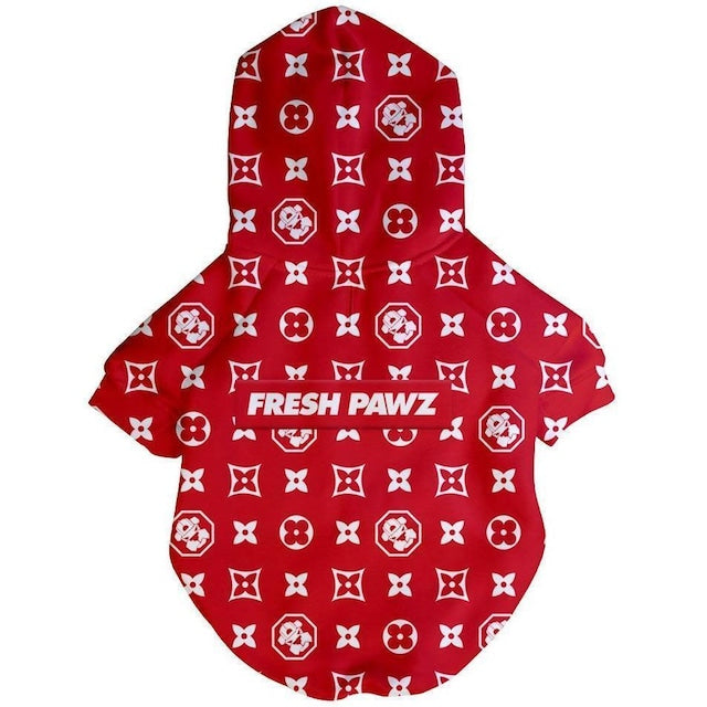 FRESH PAWZ-MONOGRAM HYPE HOODIE