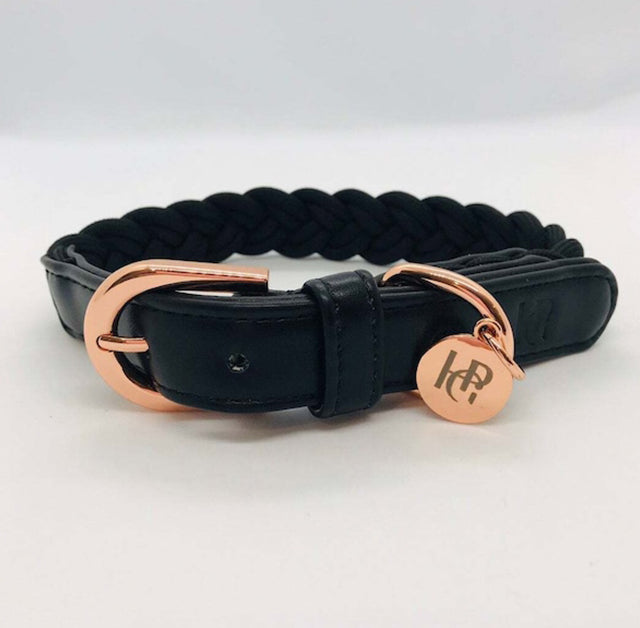 HGP Dog Collar Plaited