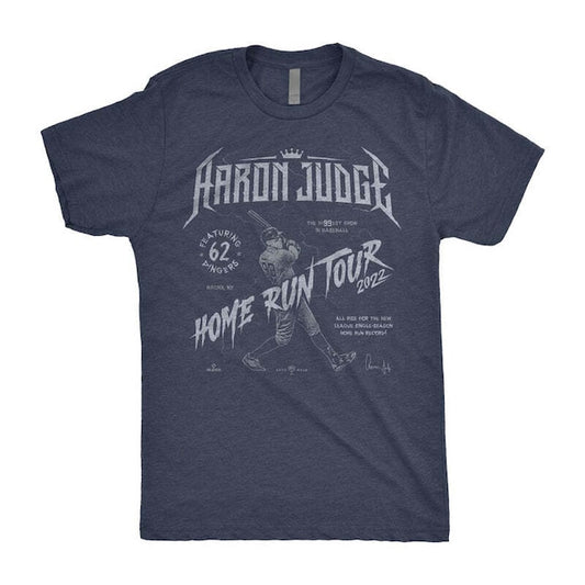 MLBPA Official Aaron Judge Home Run Tour 2022 T-Shirt Roto Wear