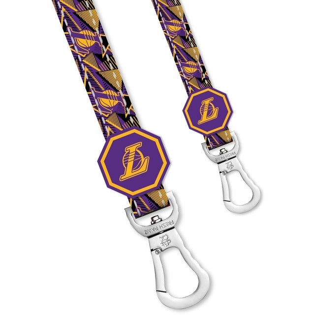 NBA Licensed LOS ANGELES LAKERS X FRESH PAWZ Dog Leash