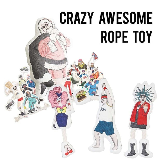 MANDARINE BROTHERS CRAZY AWESOME ROPE TOY