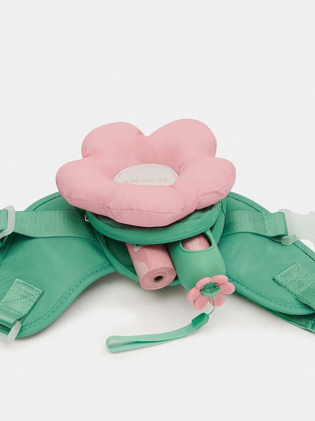 VETRESKA FLORA PET HARNESS BACKPACK WITH LEASH