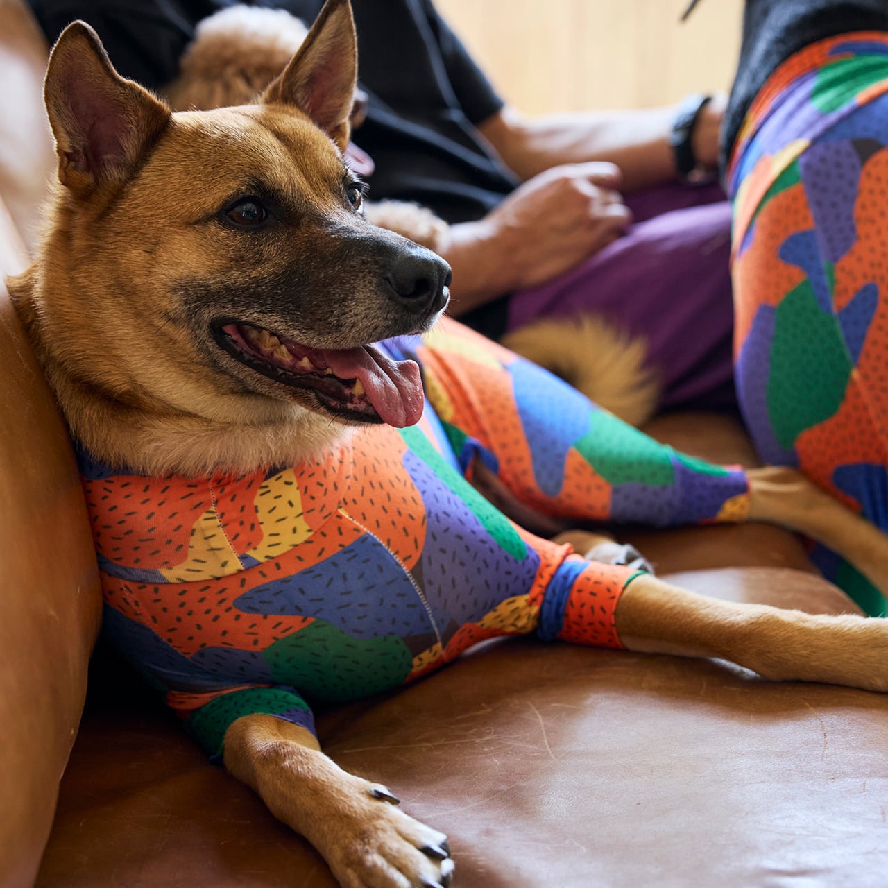 2025 FW MANDARINE BROTHERS SKIN TIGHT SUIT MULTI PRINT