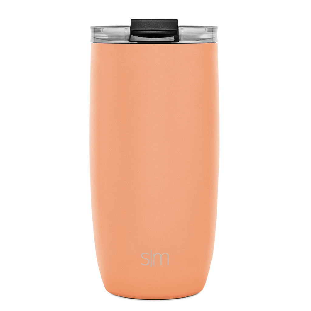 Simple Modern Voyager Travel Mug with Clear Flip Lid & Straw - 16oz